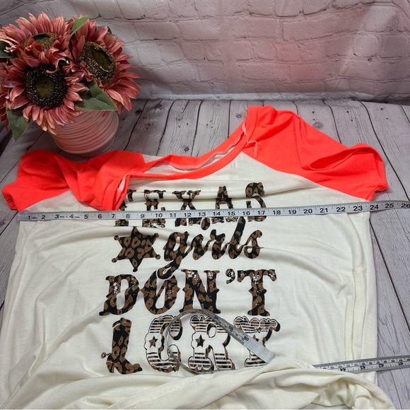 NWT Boutique Texas girls don’t cry oversized Top western boho leopard print - Picture 7 of 9